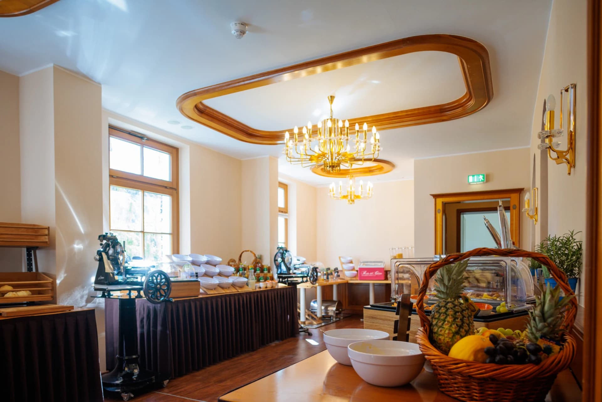 Frühstücksraum des Residenz Seehotels
