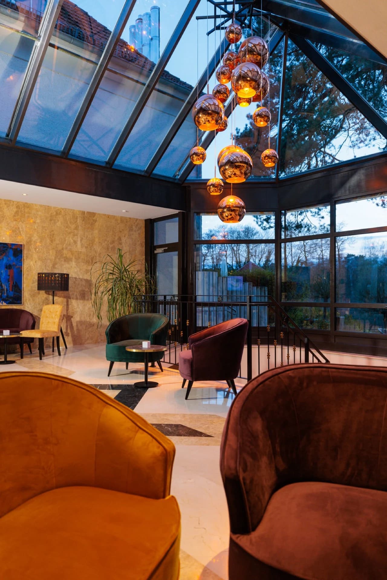 Lobby des Residenz Seehotels